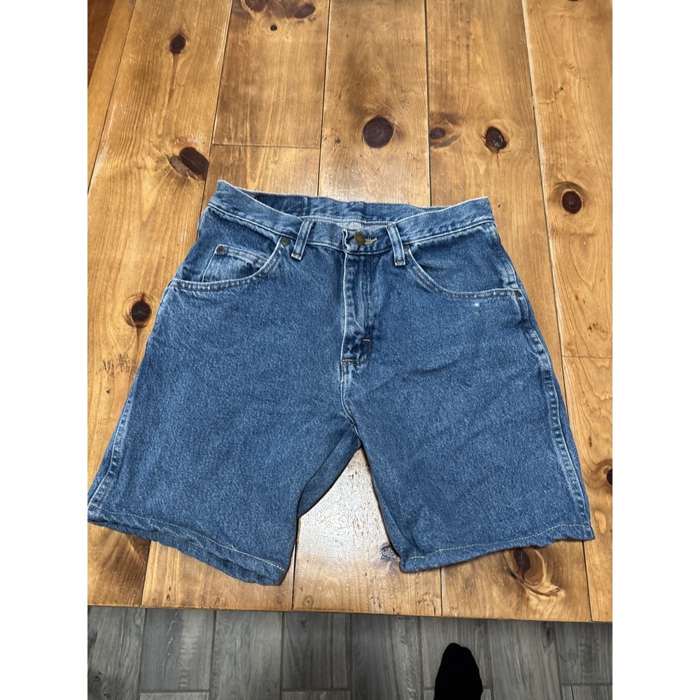 Wrangler Men's Regular Fit Denim Shorts Blue Size 30 Medium Wash 100% Cotton